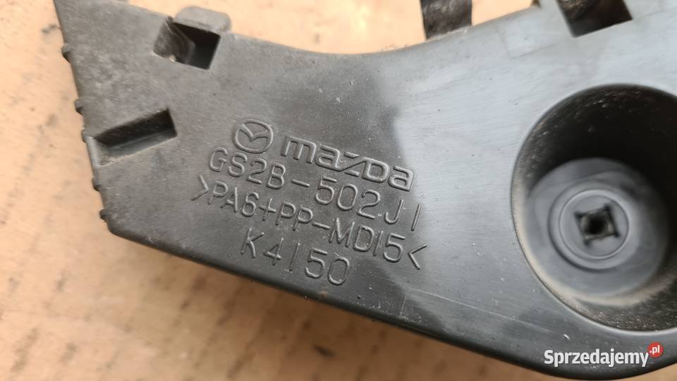 Mazda 6 GH ślizgi uchwyty mocujące zderzak tył Legnica