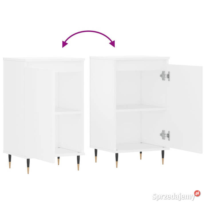 Szafki 2 białe 40x35x70 materiał drewnopochodny Warszawa