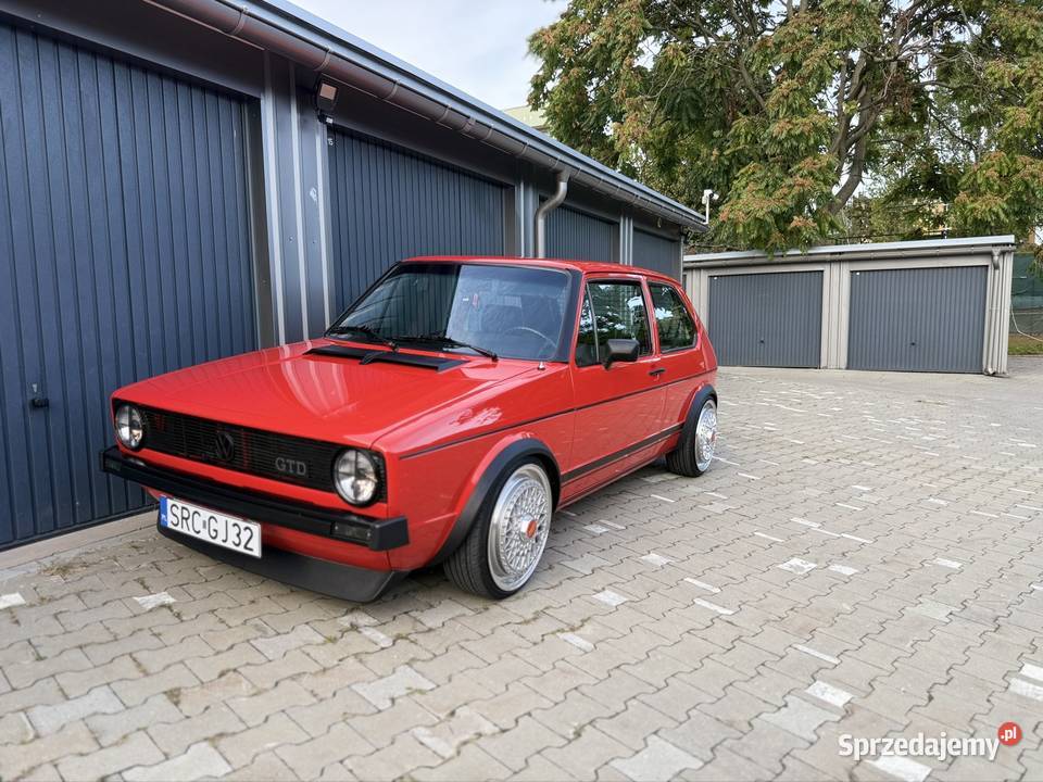 Golf mk1 GTD 16 TD bbs marsrot 1982 kw Rok produkcji 1982