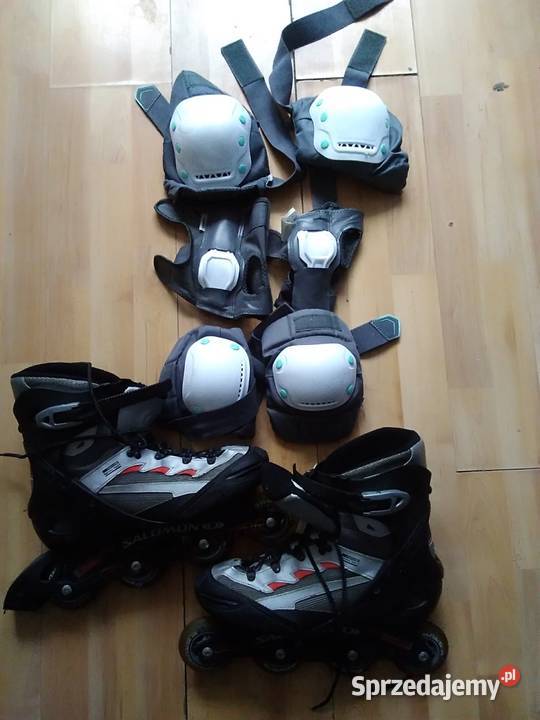 Rolki Salomon dr70 monocoque r 28 ochraniacze