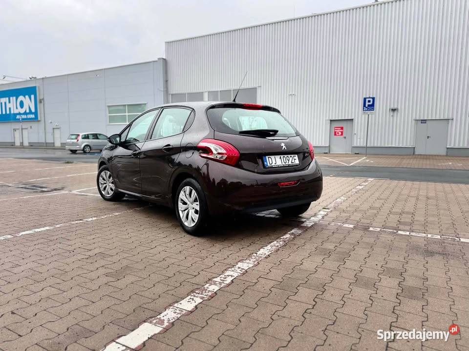 Peugeot 208 2013 12 ks serwisowe Rok produkcji 2013 dolnośląskie Jelenia Góra