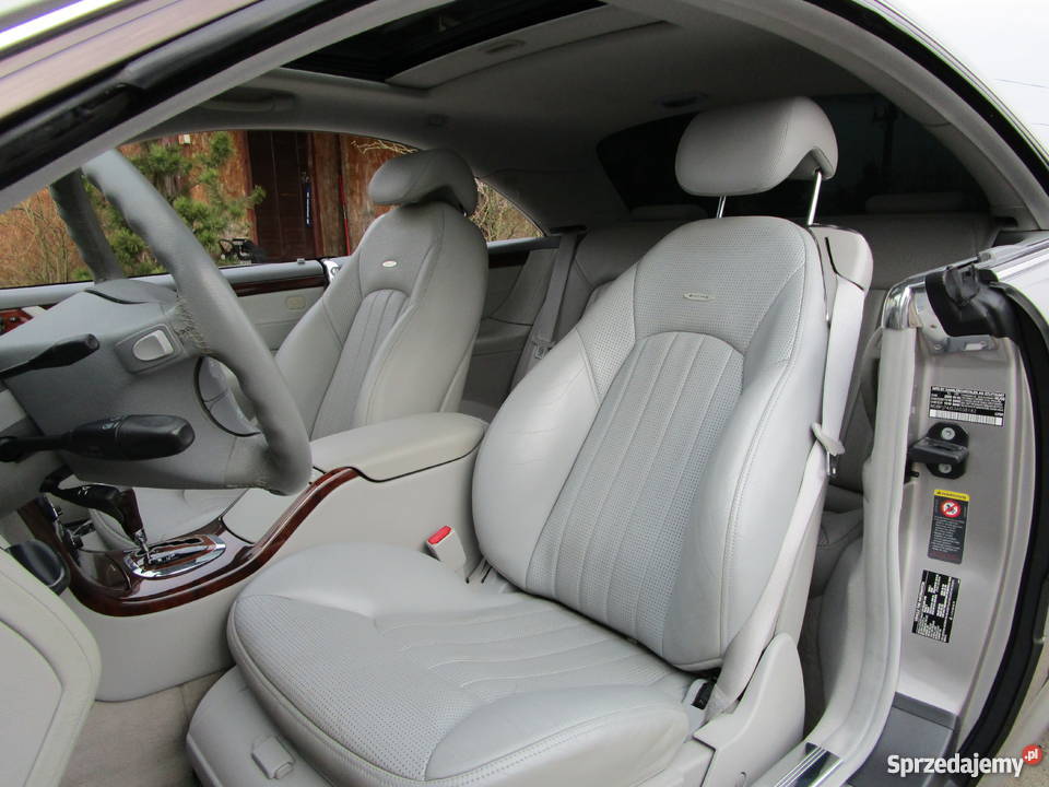 MercedesBenz CL W215 AMG Kompressor 500 podgrzewane fotele Olsztyn