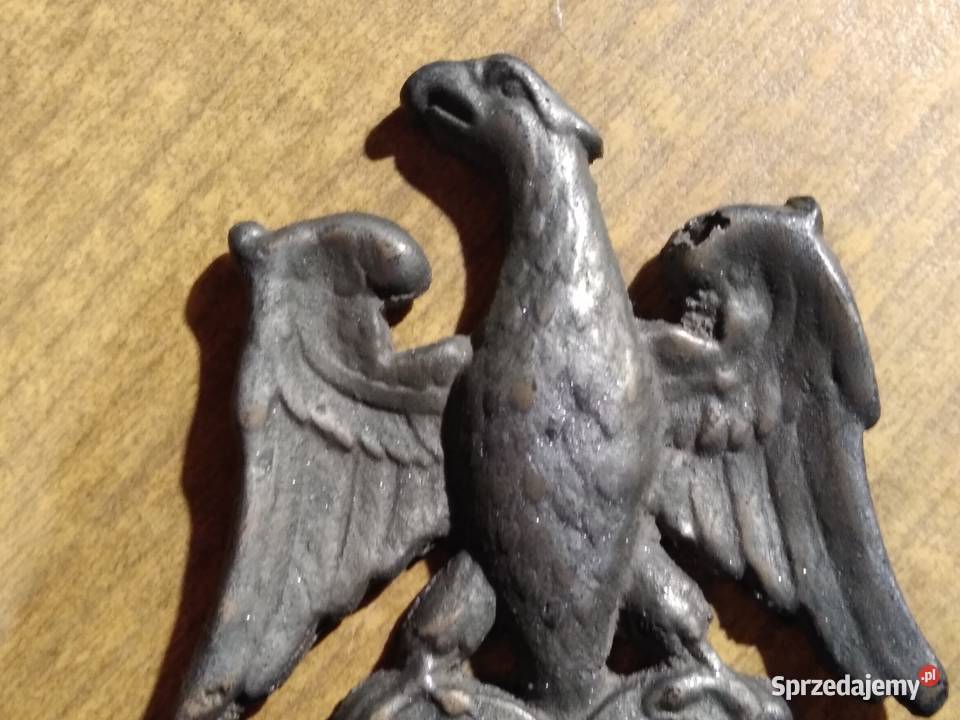 Stary nożyk do listów do kopert orzeł zabytek śląskie