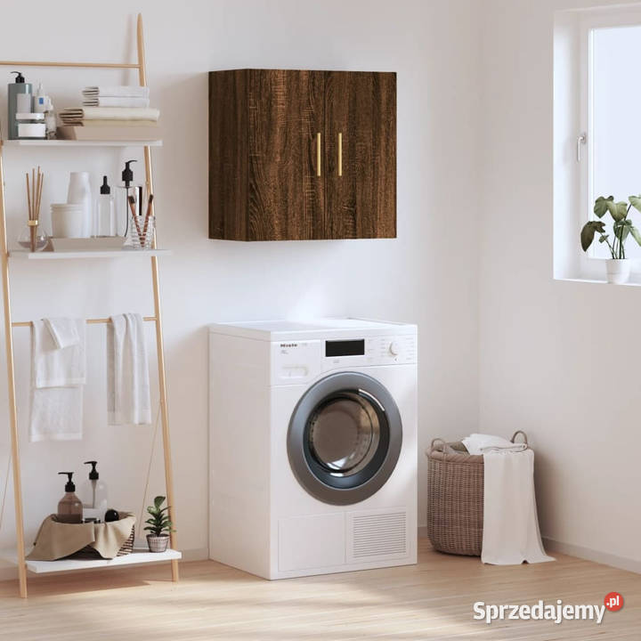 Szafka wisząca brązowy dąb 60x31x60 WM829955 mazowieckie Warszawa