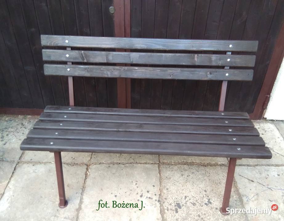 Ławka ławki ogrodowe balkonowe TRWAŁE stabilne Skawina