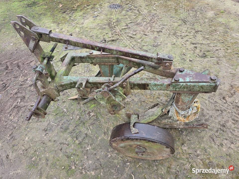 Pług unia grudziądz 2 skibowy duży Samborzec