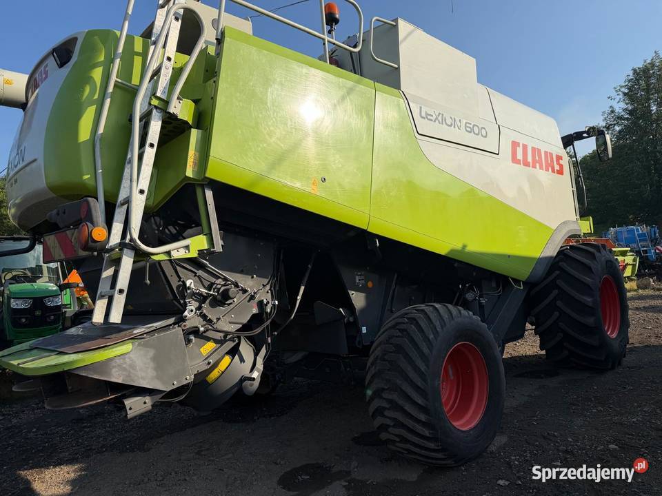 Kombajn zbożowy Claas Lexion 600 2008 heder V900 Nowa Ruda sprzedam