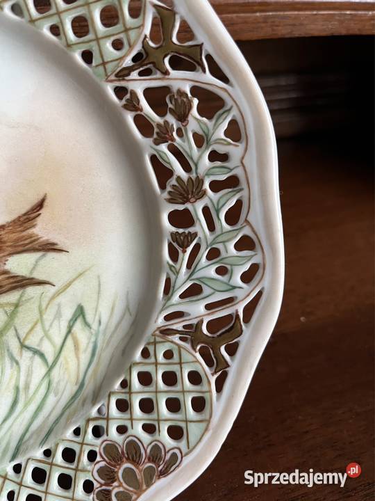 Talerzyk do powieszenia z ptaszkiem Ażur Ptaszek Gdańsk