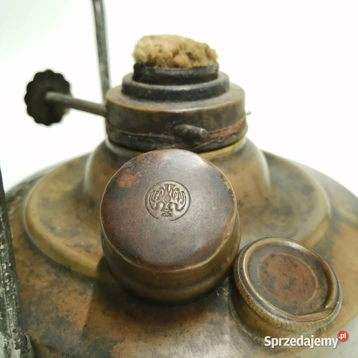 Zabytkowa kuchenka na naftę mosiężna Kraków