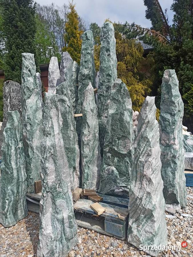 Głaz ogrodowy Duży Monolit kamień ogrodowy Żwir i kamienie Oświęcim