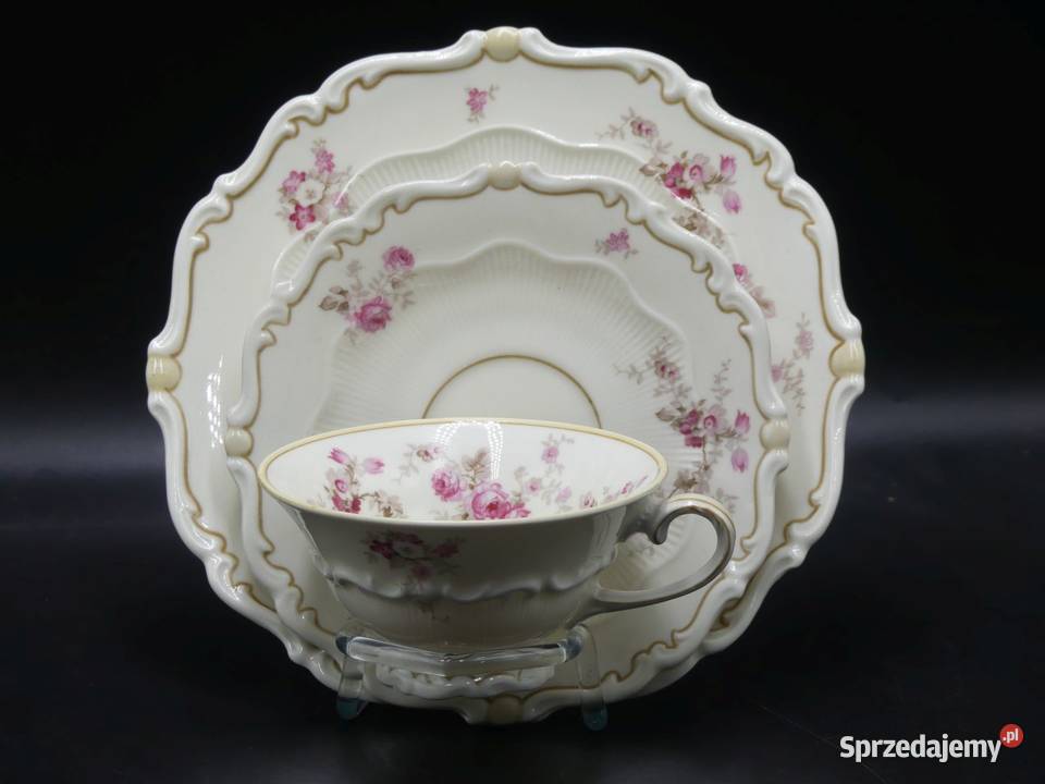 Komplet śniadaniowy Sorau Żary Czerwone Róże wielkopolskie Poznań