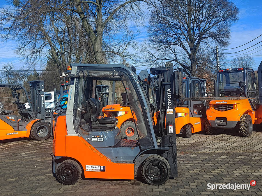 Wózek widłowy kompaktowy Toyota 028FGKF20 2 tony Wózki widłowe Kęty