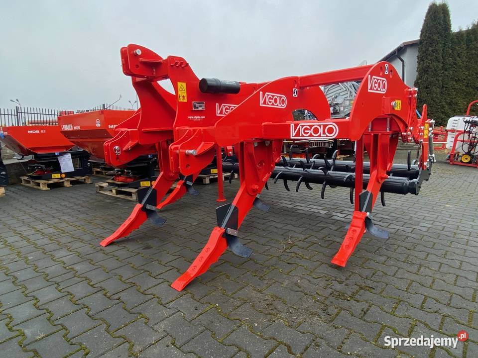 Pług dłutowy VIGOLO 25m wał kolczasty Rawa Mazowiecka