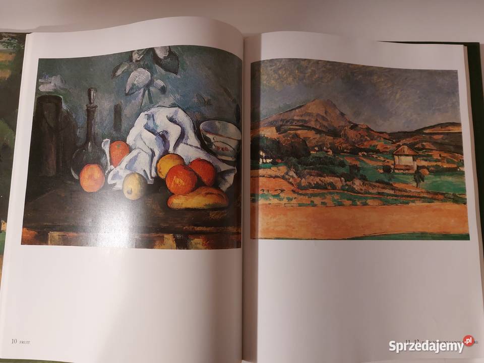 Cezanne Paul Paintings Soviet Union album Poradniki, albumy i reportaże wielkopolskie Poznań