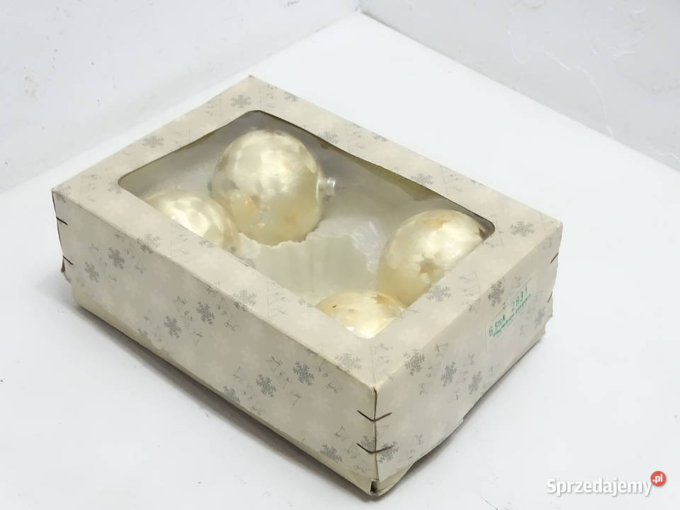 Stare Bombki Choinkowe Vintage West Germany PRL Biłgoraj