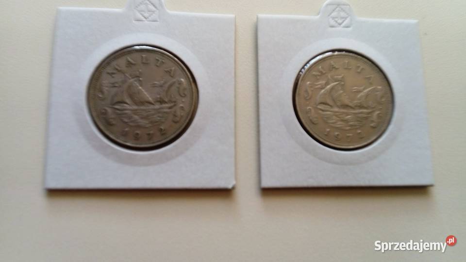 Moneta 10 centów 1972 r Malta wielkopolskie Mosina sprzedam