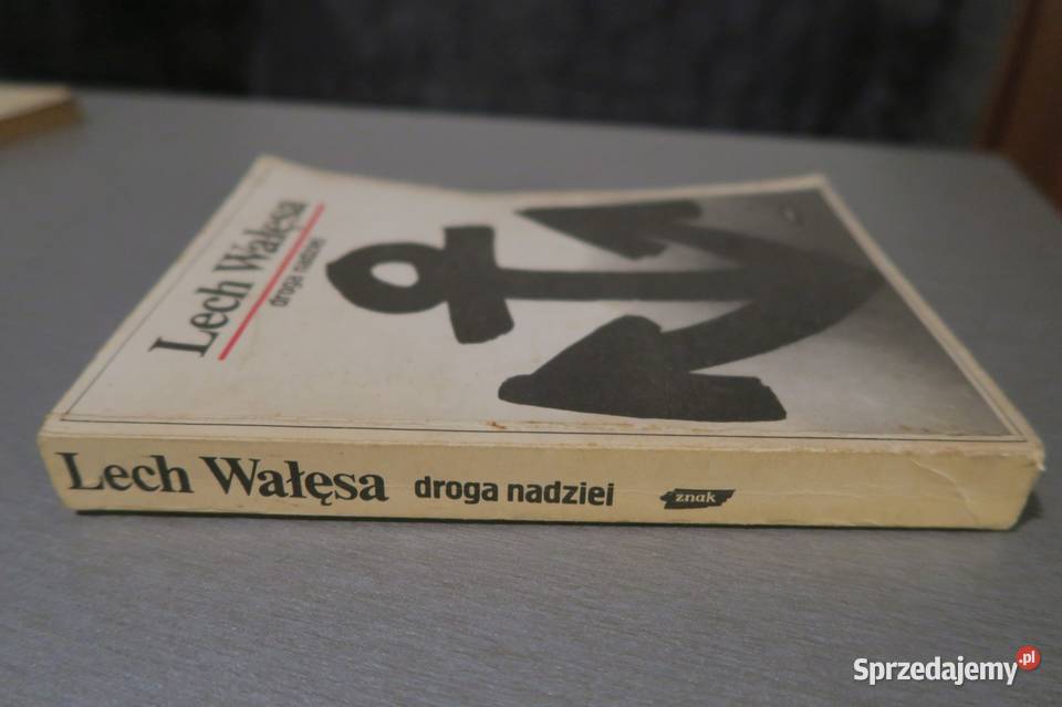 autobiografia Droga Nadziei Lech Wałęsa wyd 1990 Bielsko-Biała