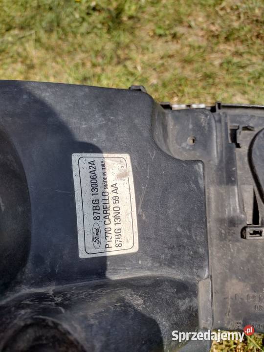 Ford Sierra reflektory lampy przód