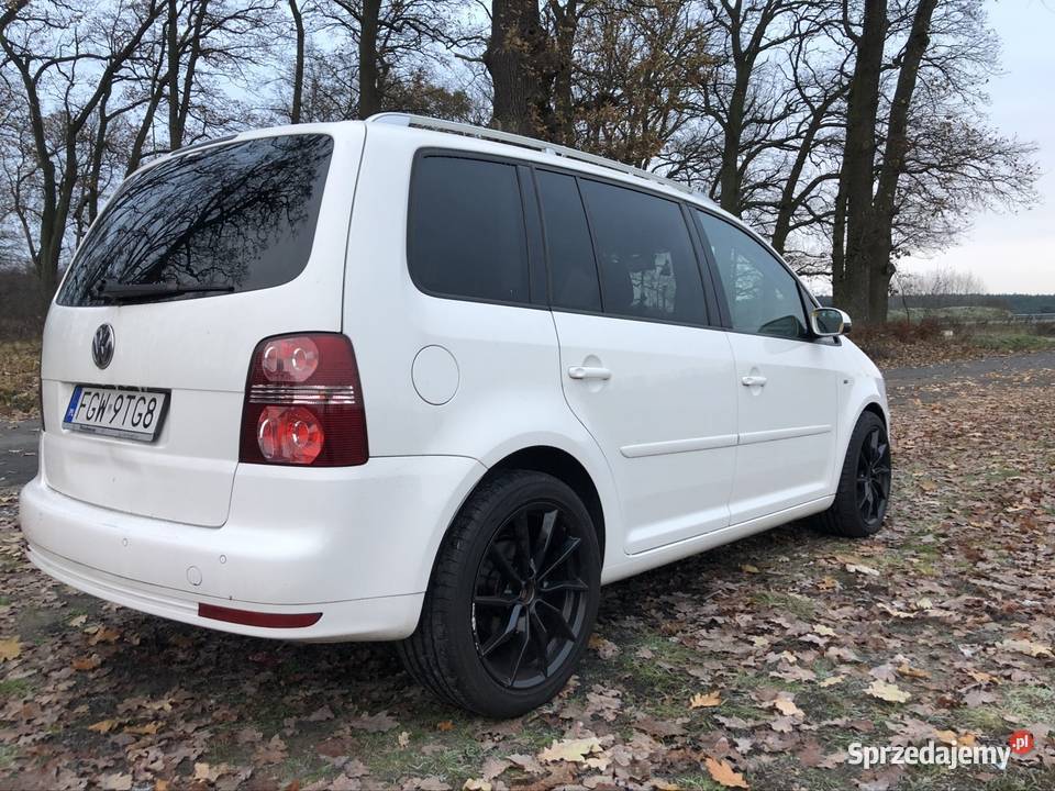 Vw touran 20 tdi 140 RLine isofix lubuskie Gorzów Wielkopolski