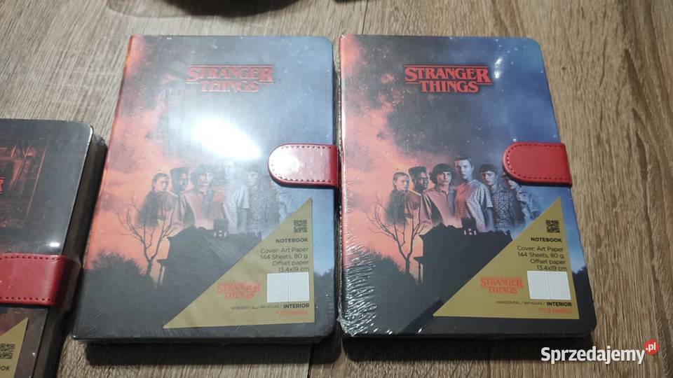 notes pamiętnik Stranger Things Main Paper Pozostałe Książ Wielkopolski