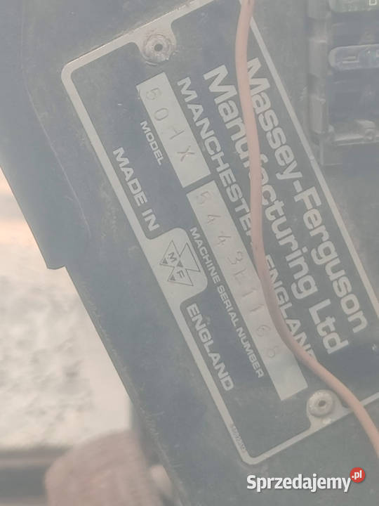 Koparkoładowarka Massey Ferguson 50HX Rok produkcji 1985 Warszawa
