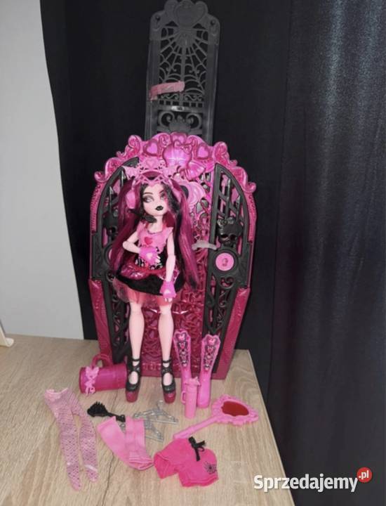 Lalka Draculaura Skulltimate Secrets fioletowy Kielce