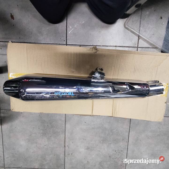 Triumph Thruxton 900 tłumik lewy Tłumiki