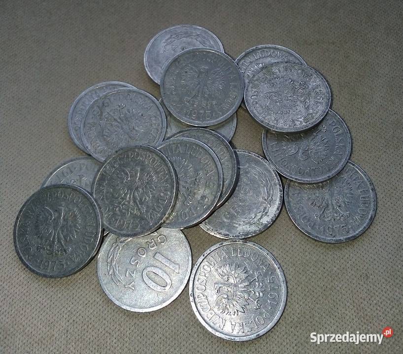 POLSKA10 GROSZY1975 r zzmAL19 SZTUK Legionowo