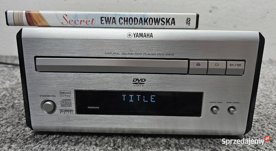 odtwarzacz płyt Yamaha DVDE810 Pianocraft Audio