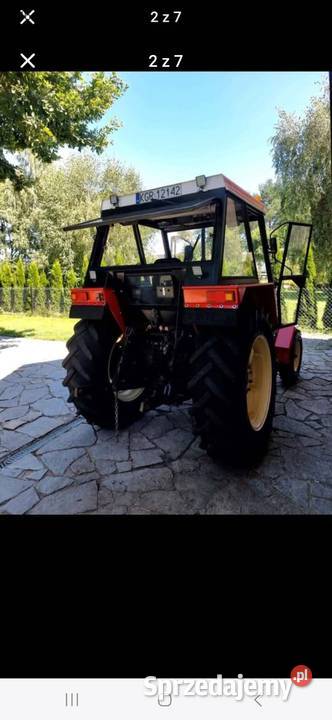 Ciagnik rolniczy Zetor 7011 małopolskie Lipinki