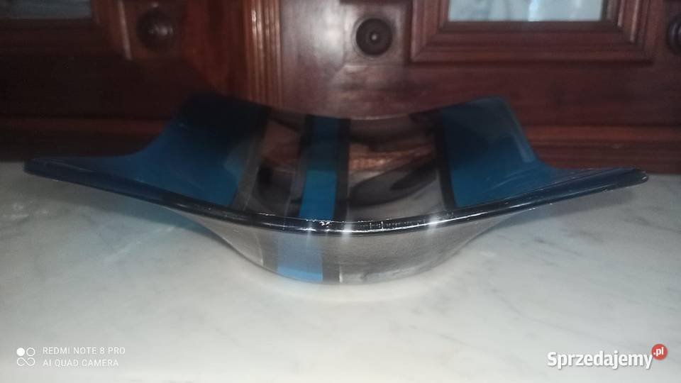 Patera szkło artystyczne sygnowana Porcelana i szkło Gdańsk sprzedam