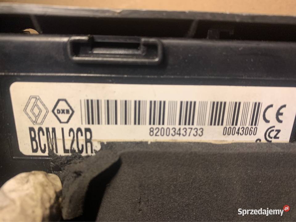 8200343733 moduł komfortu bcm L2CR Renault clio Komputery