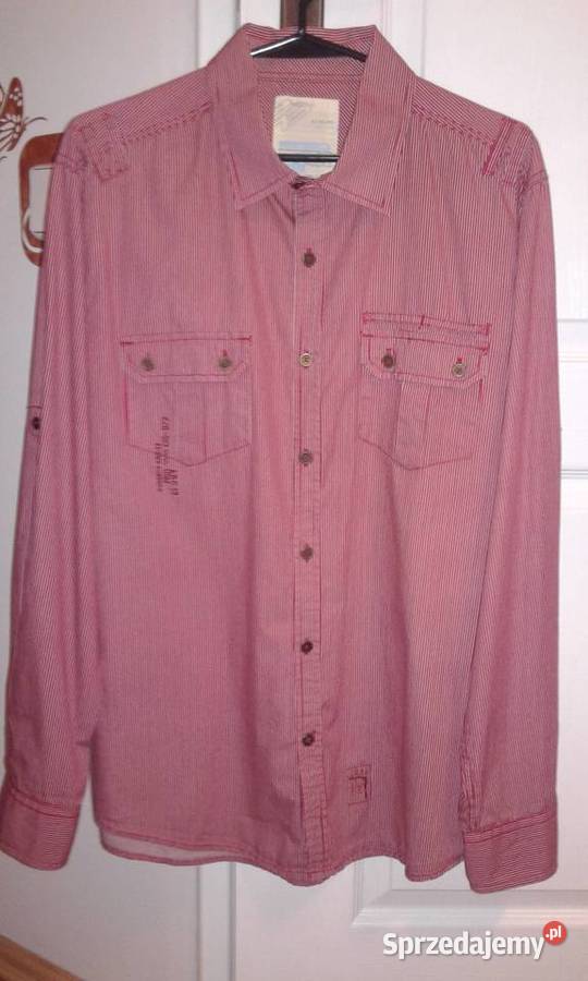 casualowa bawełniana koszula męska DENIM 73 Dręszew