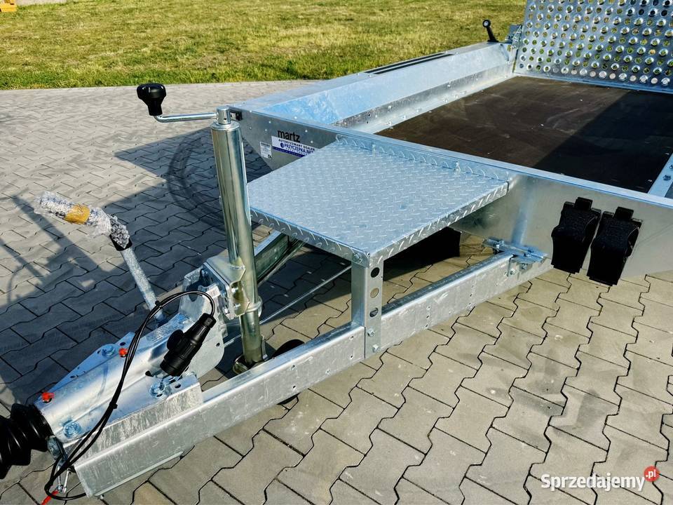 Przyczepa do przewozu koparek maszyn MARTZ BAU3