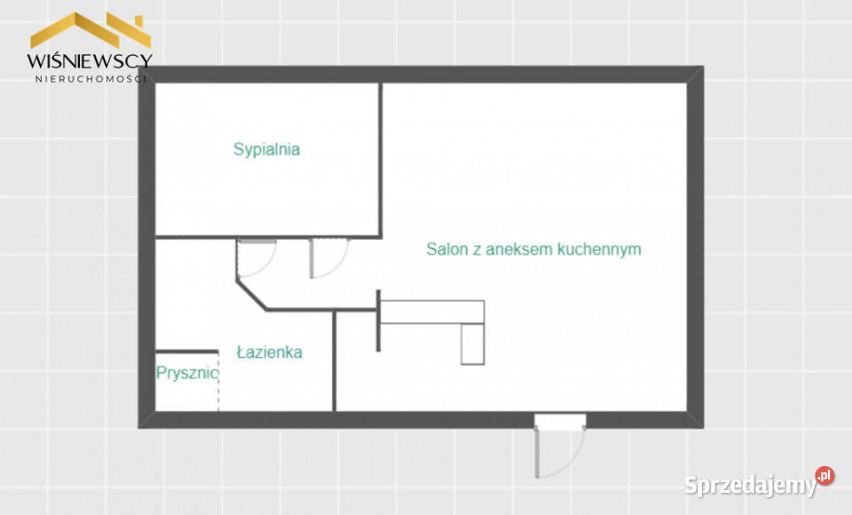 Mieszkanie 2 pokoje centrum miasta 51 mkw 51m2 Sprzedaż Mieszkania Malbork