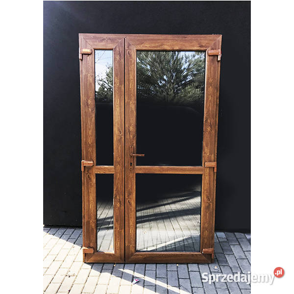 Ciepłe Drzwi PCV 140x210 złoty dąb małopolskie Kraków