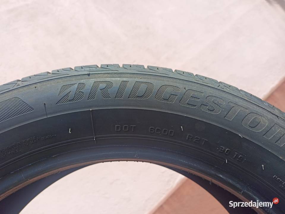 4 x opony letnie BRIDGESTONE 22555 R18 lubuskie Sulechów