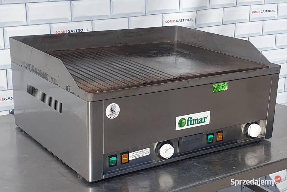 Grill elekryczny gładkoryflowany 28239 mazowieckie Warszawa