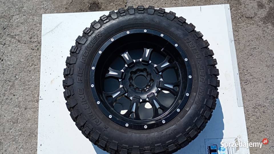 Kol9 felga opona jeep Wranglera jk 35x125 R20 Samochodowe Mojusz
