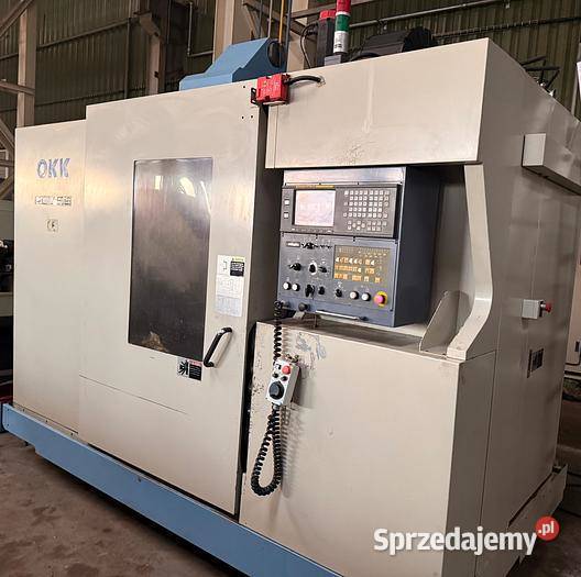 Centrum obróbcze OKK PCV 55 Produkcja Tarnowskie Góry