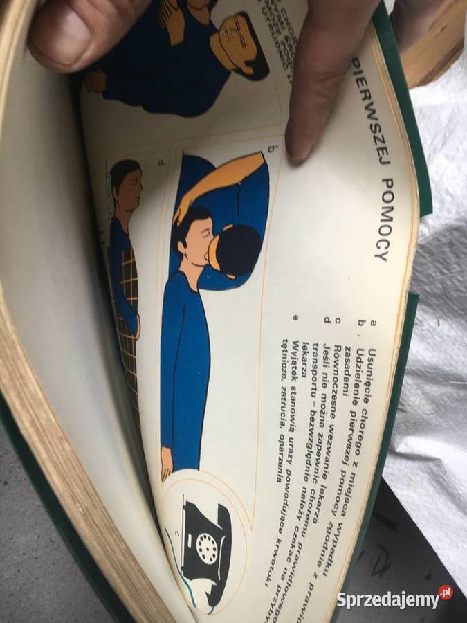 Pierwsza pomoc Tablice poglądowe Wydawnictwo Łęczyca