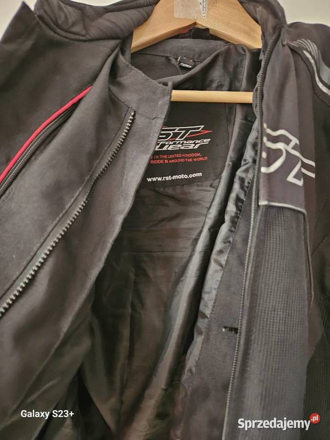 KURTKA RST SPECTRE BLACK S Tekstylna czarna Rozmiar S Konstancin-Jeziorna