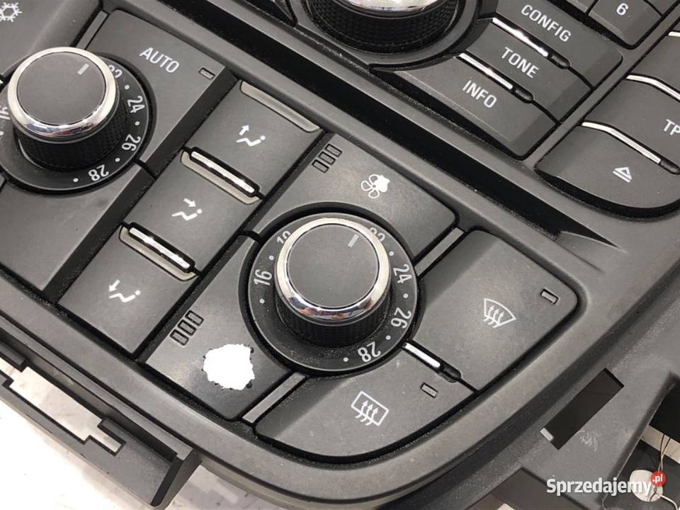 PANEL STEROWANIA NAWIEWU OPEL ASTRA J 13346052
