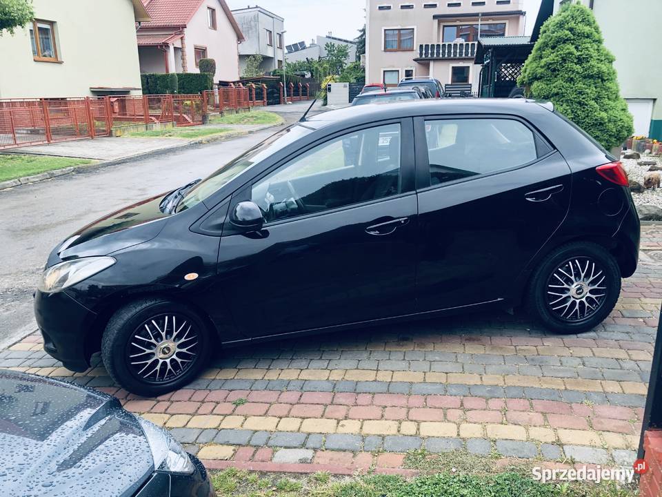 Mazda 2 II Turbo Diesel Czarny Zwinny podkarpackie Przeworsk