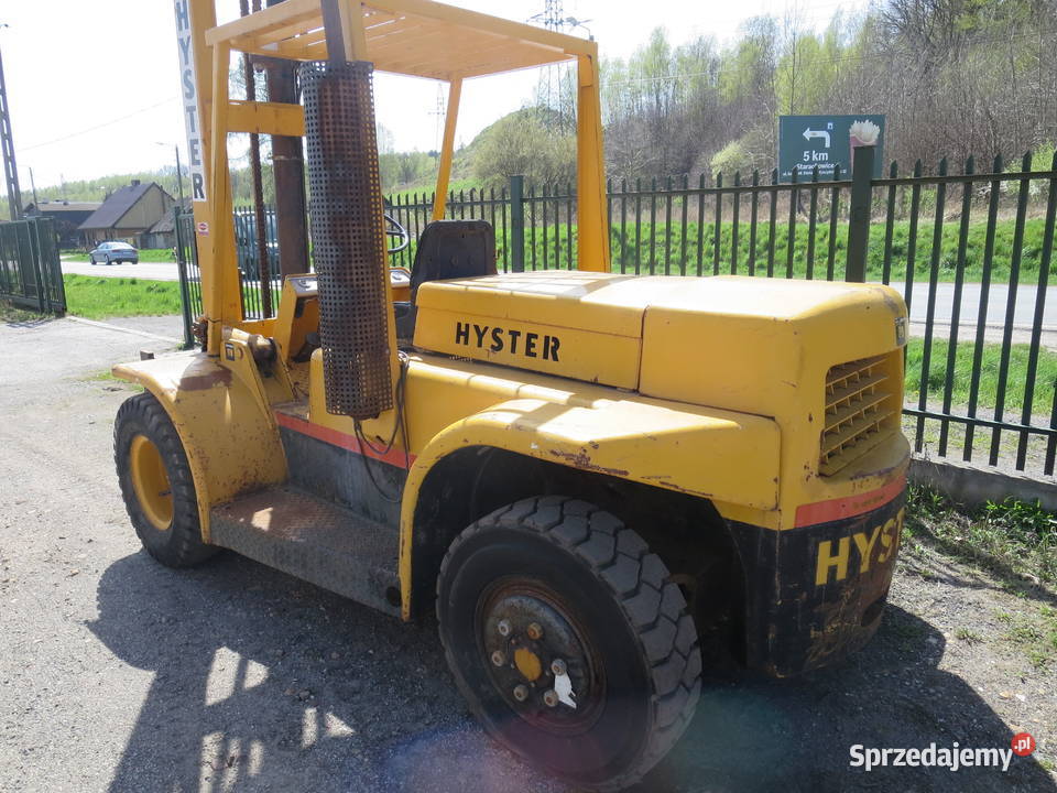 WÓZEK WIDŁOWY HYSTER H110F CHALLENGER 6TON diesel Wąchock sprzedam