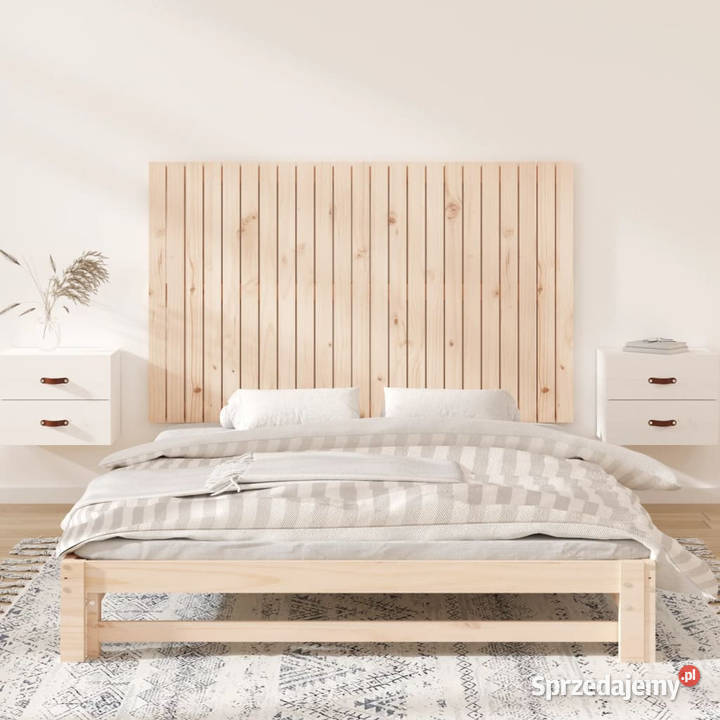 Wezgłowie łóżka 147x3x90 lite drewno sosnowe Warszawa