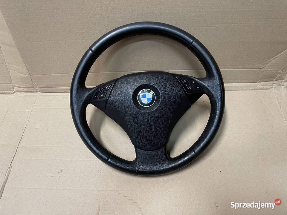 11008818 kierownica airbag skóra bmw 5 e60 e61 Szczecin