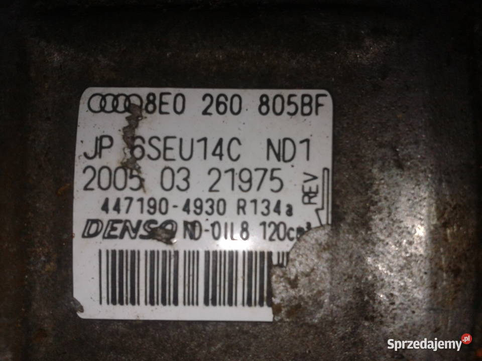 AUDI A4 A5 A6 A8 Q5 SEAT EXEO 8E0260805BF Chełm