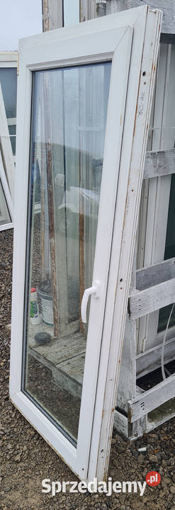 OKNO KacprzaK 74X163 OKNA Używane Plastikowe PCV Lublin