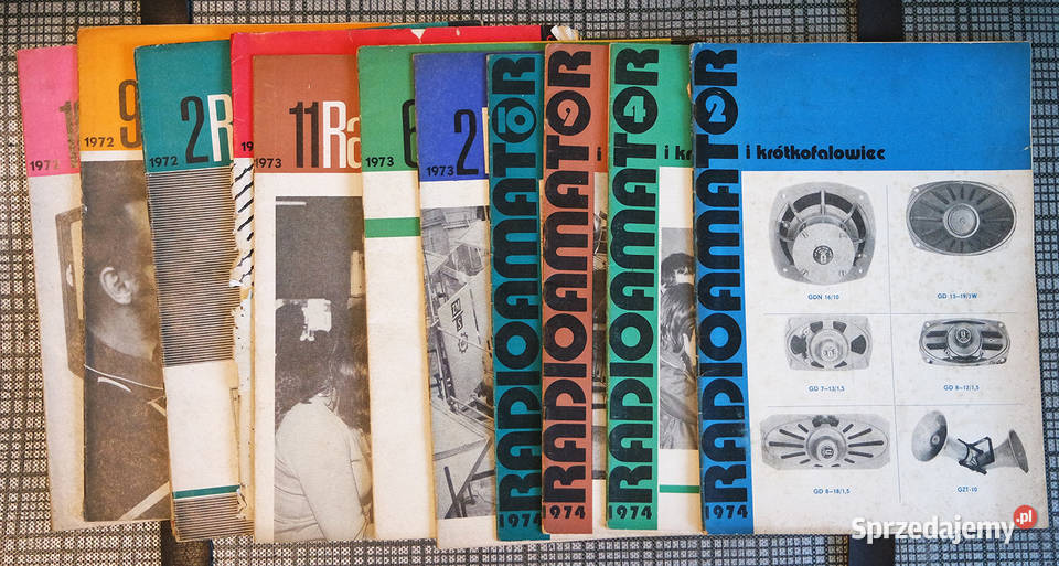 Zestaw czasopism technicznych archiwum kolekcja Boguszyce